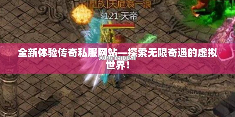 全新体验传奇私服网站—探索无限奇遇的虚拟世界！